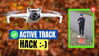 DJI Mini 3 Active Track HACK 😍 DJI Mini 3 Follow Me ✅