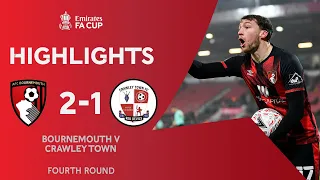 Wilshere's Sweet Strike & King's Winner | Bournemouth 2-1 Crawley Town | Emirates FA Cup 2020-21