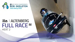 Altenberg | BMW IBSF World Championships 2020 - 2-Man Bobsleigh Heat 2 | IBSF Official