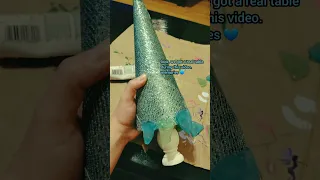 how to make seaglass Christmas tree 💙 #shorts #artprocess #christmasdiy #christmas