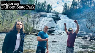 Hiking DuPont State Park, Tripple Falls, High Falls, Hooker Falls, & Bald Rock Heritage Preserve