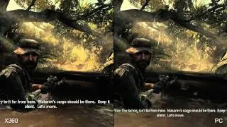 Call of Duty: Modern Warfare 3 Xbox 360 vs PlayStation 3 vs PC Comparison HD