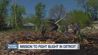 Mission to fight blight in Detroit