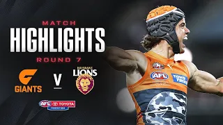 GWS Giants v Brisbane Highlights | Round 7, 2024 | AFL