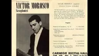 Phil Woods - Sonata for Saxophone - Victor Morosco