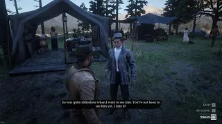 Strauss will force Arthur to go to Thomas Downes' ranch after a certain time- Red Dead Redemption 2