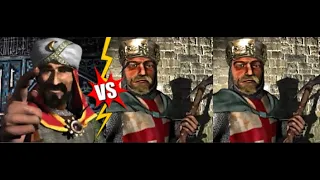 Saladin VS 2x Richard The Lionheart | Stronghold Crusader HD | Bots Wars
