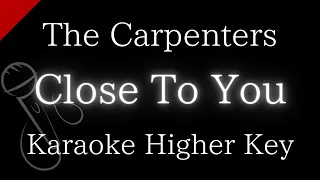 【Karaoke Instrumental】(They Long to Be) Close To You / The Carpenters【Higher Key】