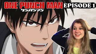 Reacting to One Punch Man Episode 1 [WHY DIDN'T I WATCH THIS SOONER]