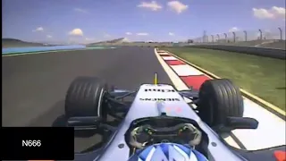 Kimi Raikkonen's Pole Position Onboard - 2005 Turkish GP (Martin Brundle Commentary)