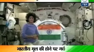 Sunita Williams wishes India Happy Independence from space‎