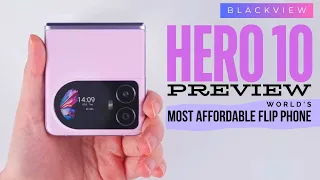 Meet the Blackview HERO 10: The Cheapest Flip Phone on the Market!