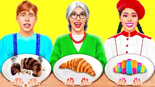 Кулинарный Челлендж: Я против Бабушки | Фантастические Лайфхаки с Едой от Toon Challenge