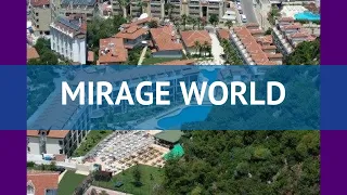 MIRAGE WORLD 5* Турция Мармарис обзор – отель МИРАЖ ВОРЛД 5* Мармарис видео обзор