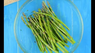 Oven baked asparagus