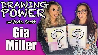 Gia Miller can do it all behind the mic - but can she DRAW?! ll Drawing Power: Gia Miller