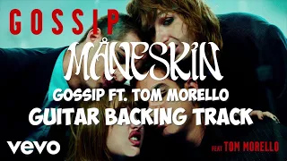 Måneskin - GOSSIP ft. Tom Morello (Guitar Backing Track 140BPM)