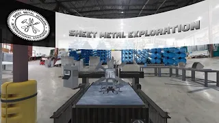 Explore the sheet metal trade with our virtual reality simulator! 360° video!