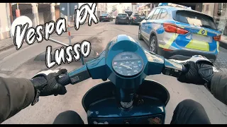 Vespa PX 150 City cruise | RAW
