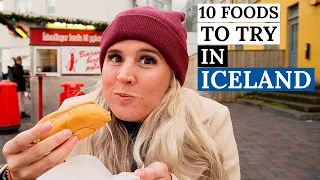 Iceland Food Tour - 10 Foods You HAVE To Try in Reykjavik (Americans Try Icelandic Food)