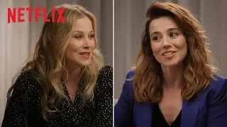 Dead to Me | Christina Applegate and Linda Cardellini Talk New Show | Netflix
