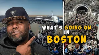 MIGRANT CRISIS IN BOSTON HAS TURNED INTO A 'Untenable situation' , LOCALS REVOLT