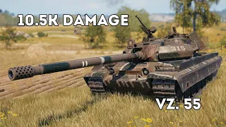 Vz  55 WoT – 5 KILLS/ 10,5K DAMAGE