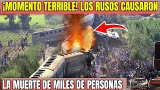 ¡MOMENTO TERRIBLE! LOS RUSOS CAUSARON LA MUERTE DE MILES DE PERSONAS