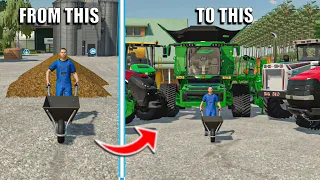 I Will spend 24h on this Flat Map... Let's see what will happen | Farming Simulator 22