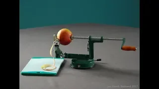 Apfelschälmaschine - Äpfel schälen & schneiden!