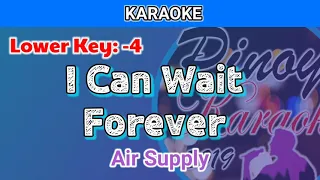 I Can Wait Forever by Air Supply (Karaoke : Lower Key: -4)