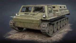 GAZ-71 (GT-SM) 3d-model Turntable