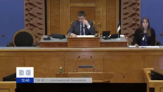 Riigikogu 12.01.2023