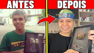 ENCONTREI UM VÍDEO DE 5 ANOS ATRÁS QUANDO CHEGUEI EM 100 MIL INSCRITOS!!