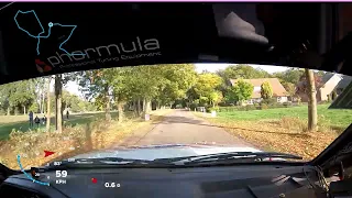 Twente Rally 2022 - SS14 Stepelo 3 Onboard. Weer bijna in de sloot...