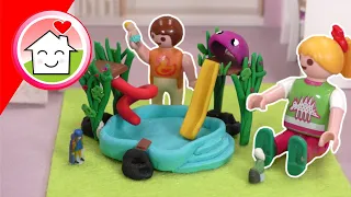 Playmobil film deutsch - Der Mini Aquapark - Schwimmbadgeschichten mit Anna und Lena