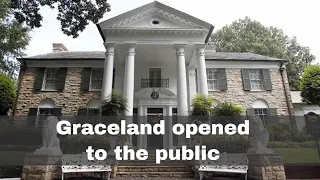 7th June 1982: Elvis Presley’s Graceland estate in Memphis, Tennessee, was opened to the public