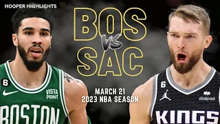 Boston Celtics vs Sacramento Kings Full Game Highlights | Mar 21 | 2023 NBA Season