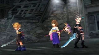 DFFOO GL (Act 2 Chapter 4 4-32 Death Judgment) - Tidus, Yuna, Paine