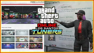 Buying The Auto Shop Business Los Santos Tuners DLC - Setup Impounded Car Los Santos Tuners DLC