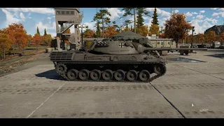 Leopard 1 War Thunder mit Bundeswehr Skin Spannender Kampf mit Niederlage