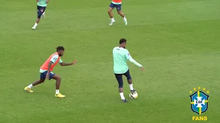 Veja imagens do treino da SELEÇÃO BRASILEIRA em Le Havre, França