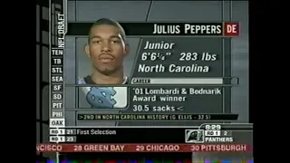 Panthers Select Julius Peppers (2002 NFL Draft)