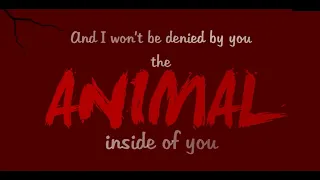 LYRIC VÍDEO "ANIMAL" cover by Chase Holfelder (Original by Neon Trees )