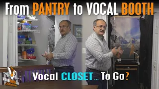 How to build voice over Vocal Booth in a closet. DIY Home recording Studio for Voice Over or podcast