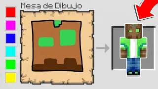 MINECRAFT pero PUEDO DIBUJAR CUALQUIER YOUTUBER en MINECRAFT 😱 HARDY y TROLERO