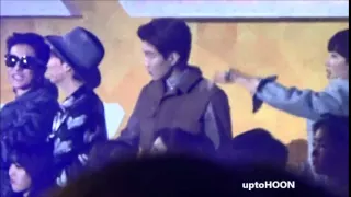 fancam (이승훈) reaction good boy @ SBS Gayo Daejun 2014