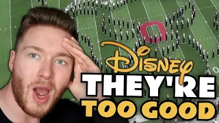 WOW! Swedish Soccer Fan Reaction to Ohio State Marching Band "Disney Tribute" Halftime vs Buffalo!