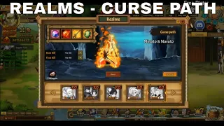 REALMS  | CURSE PATH ► Unlimited Ninja | Ninja Classic | Anime Ninja | Ninja World Online