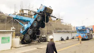 Total Dangerous Biggest Crane Fails & Heavy Equipment Gone Wrong#  Excavator China Fails Compilation